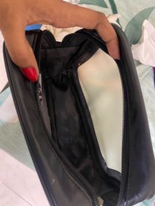 Black Makeup Wash bag