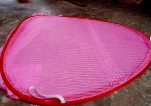 Pink Pop-Up Mosquito Net Tent