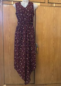 Floral Print Jumpsuit