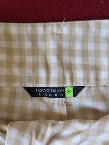 Gingham Checkered Pants