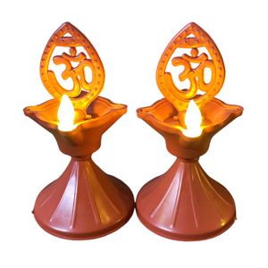 Om Jyot Water Sensor Diya For Ocassion &amp; festivals