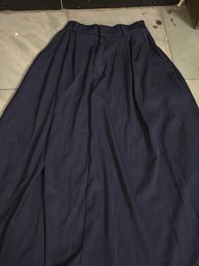 Lulu&amp;sky Pleated A-line Midi Skirt