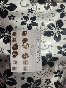 Fashion Earrings Pack Of 6