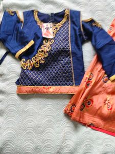 Elegant Girl&#39;s Lehenga Choli Set