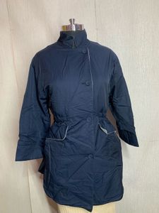 Navy Blue Padded Coat