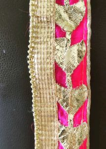 Pink Gota Lace