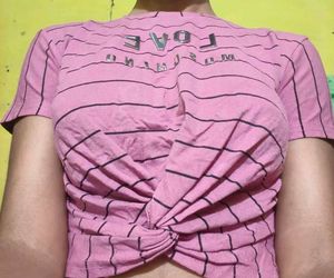 Pink Moschino Inspired Top