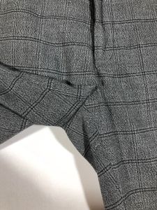 Grey Checked Trousers (Women’s)