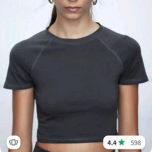 H&M Cropped Tee