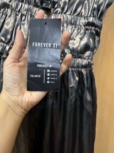 Forever 21 Orion Blue Shiny One Piece