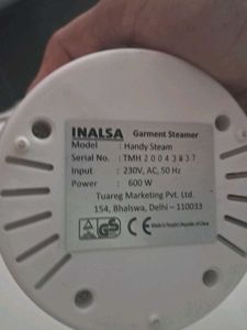 Inalsa Handheld Garment steamer 600 watt