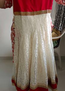 Red Embellished Lehenga Choli