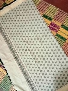 Black And White Mixed Cotton Saree