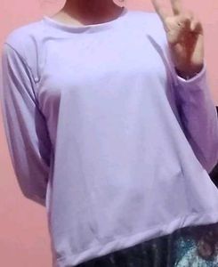 Lavender Long Sleeve Tee