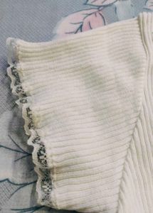 Floral Ribbed Knit Top