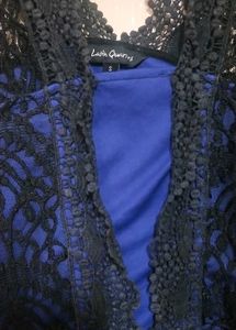 Beautiful Party Wear Peplum Top Size S