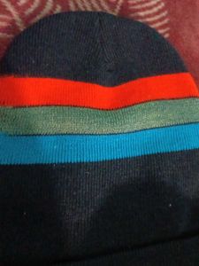 Striped Beanie Hat