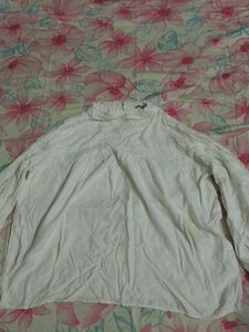 Formal White Women&#39;s Blouse