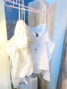 Floral Ruffle Cami Top(H&amp;M)