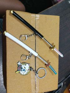 Demon Slayer Merchandise Sword Keychains