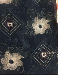 Embroidered Saree With Blouse