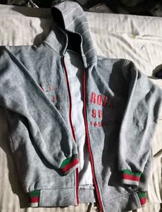 Stylish Grey Hoodie