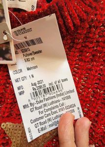 Duke stardust Red Star Sweater