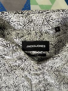 New Jack And Jones Mens Shirt Half-sleeve Original