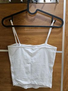 White Spaghetti Strap Top