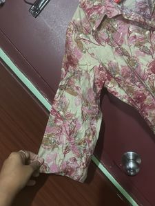 Floral Print Pajama Set