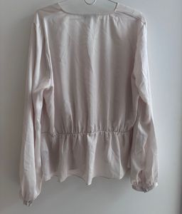 Forever New Grecia Pleat Front Wrap Blouse
