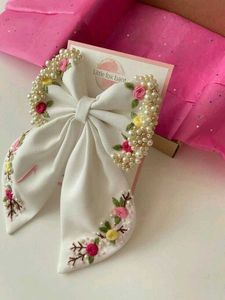 Ribbon Bow Hair Clips (Set)