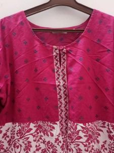 Floral Print Kurta