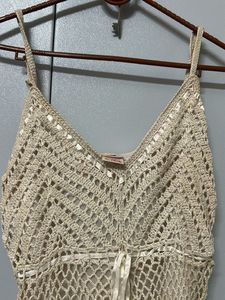 Crochet Knit Dress