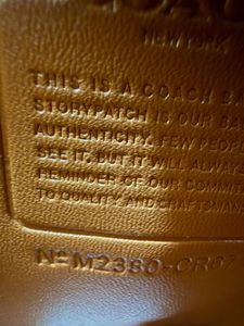 Coach Idol Canvas and Glovetanned Leather Shoulder