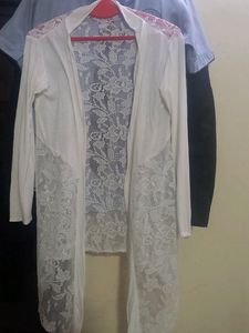 White Net Shrug