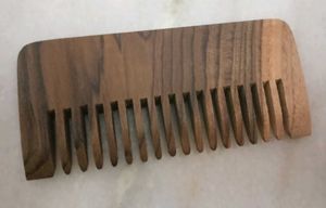 Handcrafted Wooden Hair Combs (Set of 4)