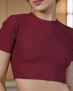 Party Short Sleeves Crop Top with Pleated Mini