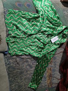 Street9 Green Patterned Shirt