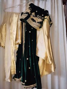 Velvet Indian Outfit