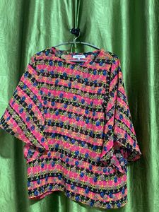 Printed Boxy Top
