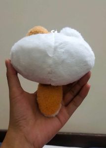 Cute Plush Cat Keychain