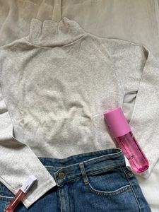 polo neck full sleeves top🧋