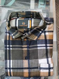 Take Over Brand Shirt And Jute Fabric