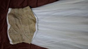 White Net Gown