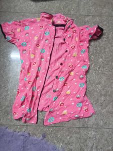 Girls Combo Night Suit , It' New,10years