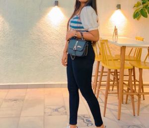 Striped Button-Up Top