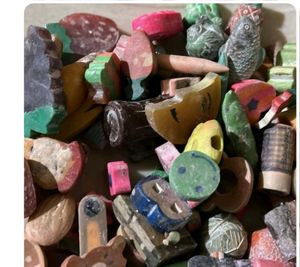 vintage Mixed Eraser Lot