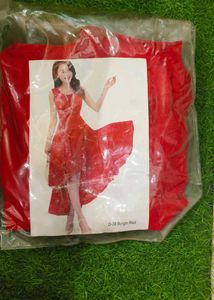 Red Sleeveless Dress