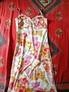 Floral Print Slip Dress